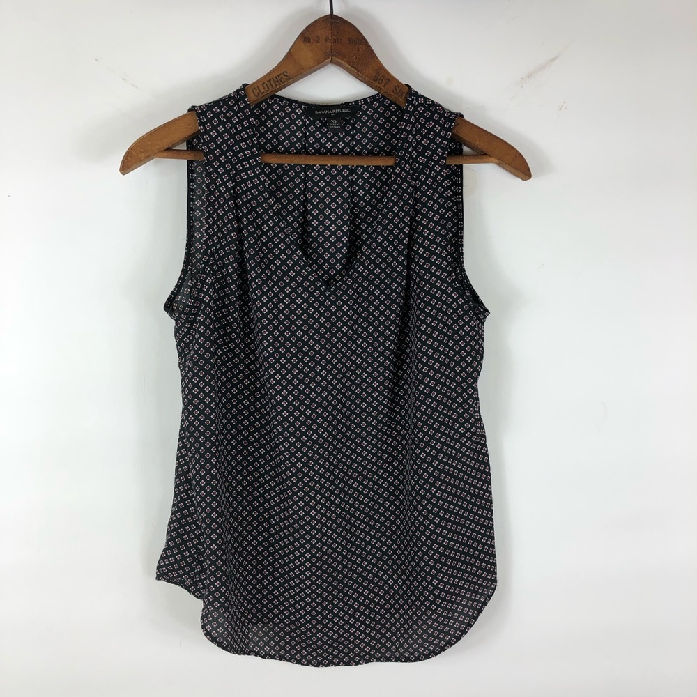 Banana Republic | Black Blue Tank